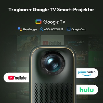 Projektor Formovie Full HD, WiFi a Bluetooth