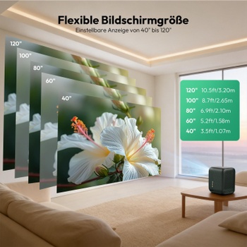 Projektor Formovie Full HD, WiFi a Bluetooth