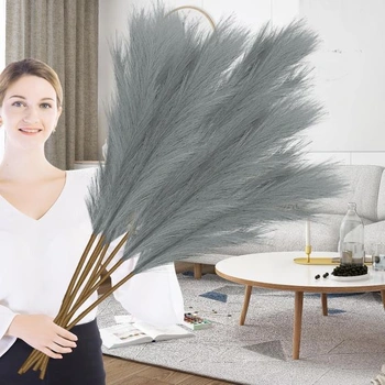 110cm veľká XXL pampasová tráva, sušená umelá pampasová…