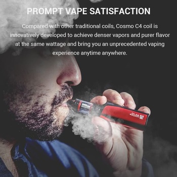 5ks VAPTIO Cosmo žhaviaca hlava 1,0 ohm, odpor 8W-13W, sieťovaná žhaviaca hlava C5 pre Cosmo A2