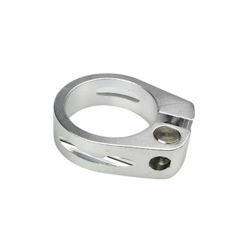 Objímka sedlovky PLATT na kolo, super lehká hliníková objímka sedlovky 28,6/31,8/34,9 mm (stříbrná,