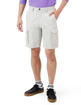 Pánske kraťasy Amazon Essentials Classic Fit s vreckami, 25 cm, veľkosť 42W, šedé