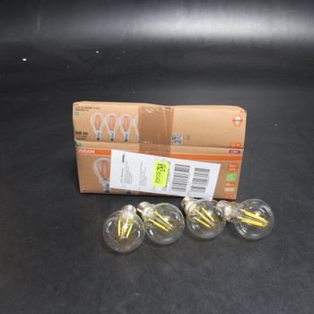 Osram vysoko účinné LED žiarovky s triedou energetickej účinnosti A, value pack s 5 žiarovkami,