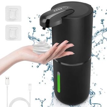 Automatický dávkovač pěnového mýdla Cuteefun 380ml, černý,…