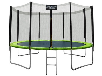 Trampolína LIFEFIT® 12' / 366cm vr.siete a schodíkov