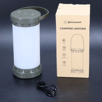 Dobíjacia kempingová lampa Glocusent