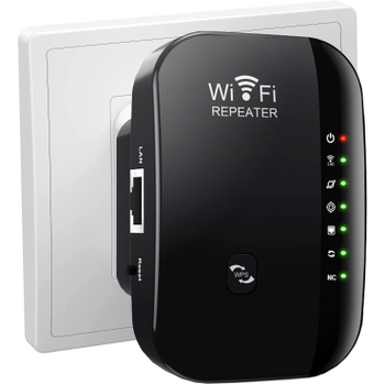Wifi opakovač Gubbett čierna