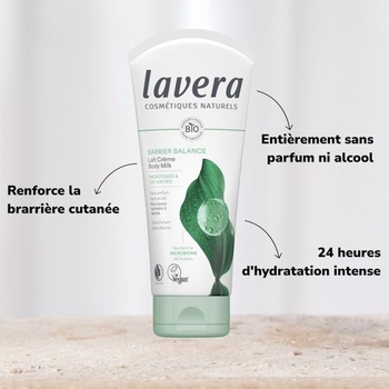 Lavera Barrier Balance Milk Cream - bez alkoholu - bez parfemace - posiluje kožní bariéru -