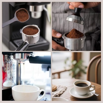 2 košíky portafiltru na espresso 51 mm (kapacita 1 šálek + 2 šálky)