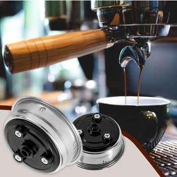 2 x 51mm filtrační košíky na espresso, nerezová ocel, vyjímatelné, tlakové filtrační košíky na kávu