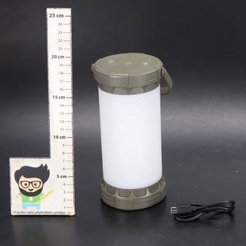 Dobíjacia kempingová lampa Glocusent