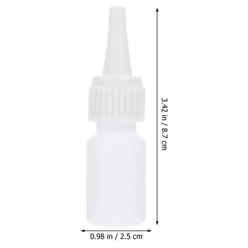 Kvapátko 10ml HDPE biela 22 kusov Na cesty