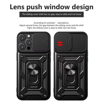 Kryt EASSGU Armor pre chytrý telefón, kompatibilný s iPhone 17 (6,3