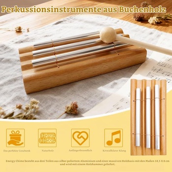 Energy Chimes, Soundbar Chime, 3tónový soundbar s drevenou kladivkou