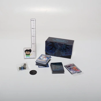 Kartová hra Pokémon Trainer Box: Mega Evolution – Fatal Flames (1 promo karta s plnou grafikou, 9