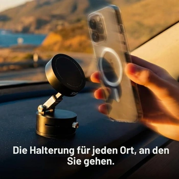 Černý držák na mobil Statik
