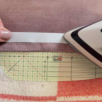 Žehlicí pravítko EFUTURETIME Tepelně odolné 30 × 10 cm Žehlicí pravítko pro horké žehlení metrické