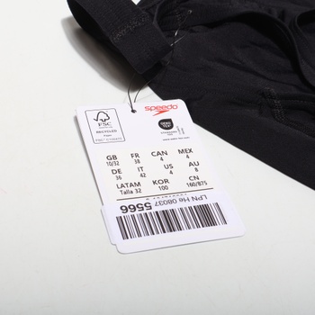 Jednodielne plavky Speedo 8-13471 čierne D38