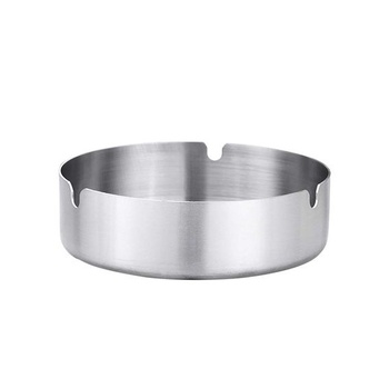 4 kusy 10cm nerezových popelníků, moderní stolní popelníky pro vnitřní i venkovní použití