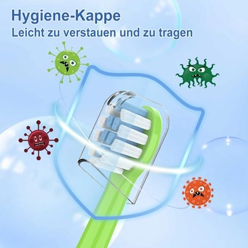 Súprava 8 náhradných hlavíc pre deti kompatibilných s elektrickými zubnými kefkami Philips Sonicare,