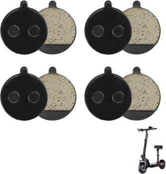 4 páry brzdových doštičiek pre elektrickú kolobežku Segway Ninebot F20 F25 F30, pre radu SoFlow SO4
