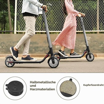 4 páry brzdových doštičiek pre elektrickú kolobežku Segway Ninebot F20 F25 F30, pre radu SoFlow SO4