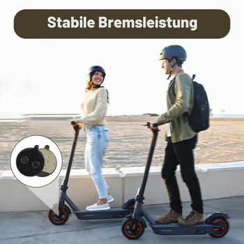 4 páry brzdových doštičiek pre elektrickú kolobežku Segway Ninebot F20 F25 F30, pre radu SoFlow SO4