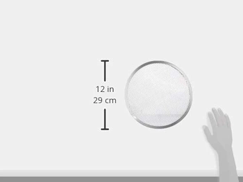 De Buyer - Kulatý perforovaný hliníkový plech na pizzu - průměr 28 cm - 7350.28, šedý