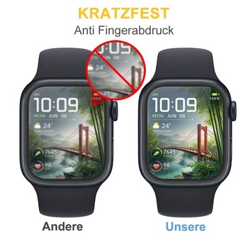 Ochranné tvrdené sklo pre Apple Watch Series 6/5/4/SE/SE2/SE3 40 mm, balenie 2 ks [odolné proti