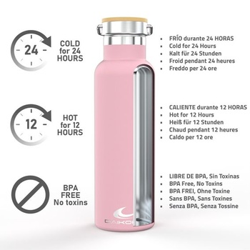 Daikoku Bottle, termoska z nerezové oceli 1l