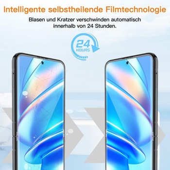 Ochranné tvrdené sklo VideoSecu pre Samsung Galaxy Z Flip 6, balenie 2 kusov, HD číre, ultratenké,