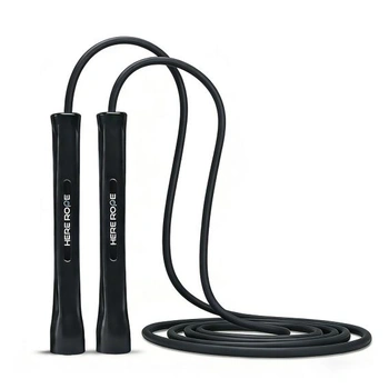 HEREROPE Nastavitelné 5mm PVC fitness švihadlo – Nezlomné…