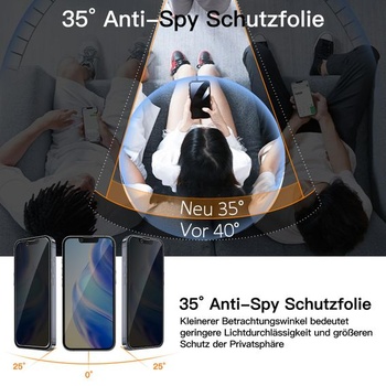 Ochranné tvrdené sklo VideoSecu pre iPhone 17e, balenie 2 kusov, čítačka odtlačkov prstov, nerozbitné pre