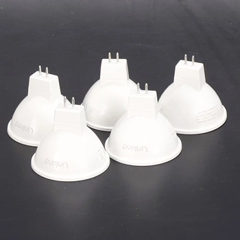 Linkind Ampulka LED GU5.3 12V, 3.4W Ekvivalent à 35W Lampe Halogene, Blanc Chaud 2700K, 360LM, 36°