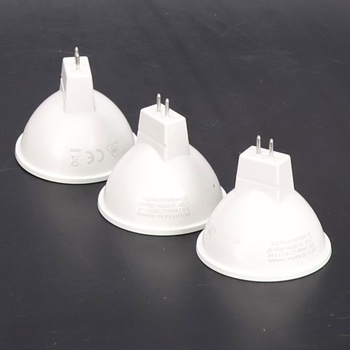 Linkind Ampule LED GU5.3 12V, 3.4W Ekvivalent à 35W Lampe Halogene, Blanc Chaud 2700K, 360LM, 36°