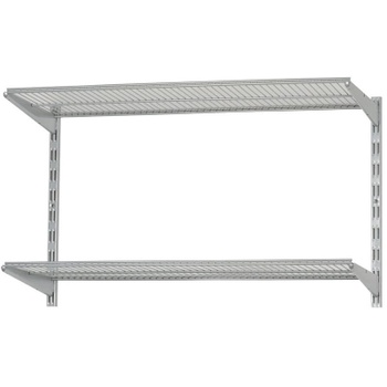 Súprava políc Classic, 33,2 x 82,8 x 47,3 cm, rozmer mriežky: 32 mm, nosnosť police: 20 kg - B