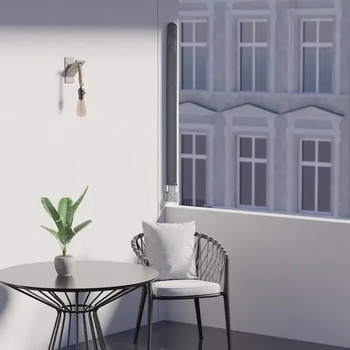 Balkónový vejár/markíza, antracit, 140 × 140 cm - A