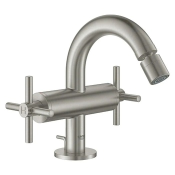 Bidetová batéria GROHE Atrio, supersteel, matná - A