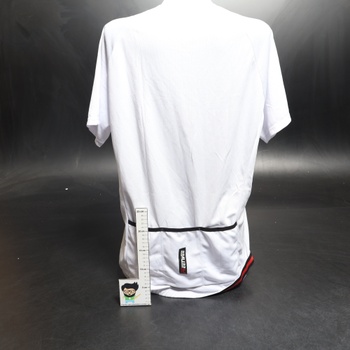 Cyklistický bílý dres vel. XL Meetwee