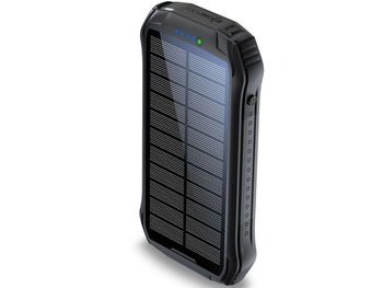Solárna powerbanka Boompods Neutron, 10 000 mAh, čierna - B