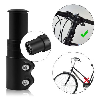 Zdvihák riadidiel Aohcae pre predstavec bicykla 28,6 mm/12 × 2,86 cm, predĺženie riadidiel