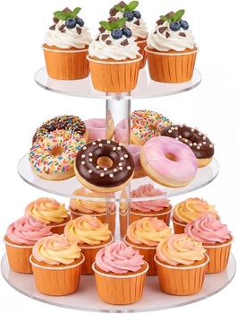 Stojan na muffiny, trojposchodový Dexpally