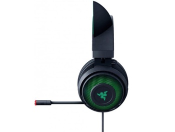 Herné slúchadlá RAZER Kraken Kitty Edition s USB, čierna - A