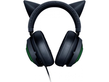Herné slúchadlá RAZER Kraken Kitty Edition s USB, čierna - A