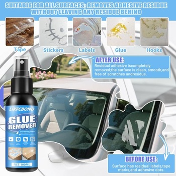 Odstraňovač sekundového lepidla, odstraňovač samolepiek, 100ml