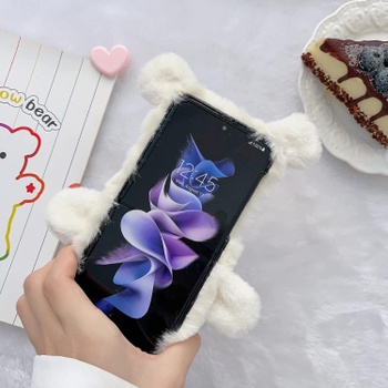 Plyšové pouzdro Wtowin pro Samsung Z Flip 4