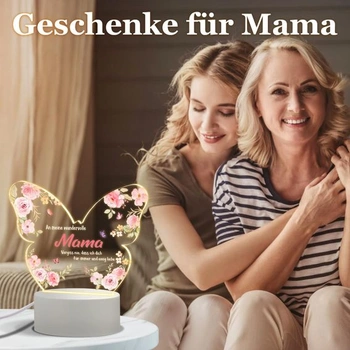 Darčeky pre mamičku ku Dňu matiek, darček s lampou k narodeninám mamičky, Deň matiek, Vianoce, LED nočná