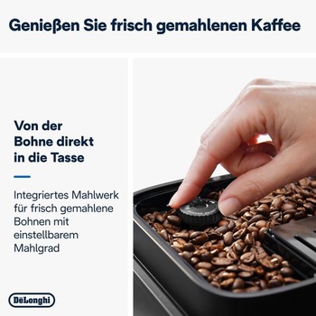 De’Longhi Magnifica Plus - Perfetto plně automatický kávovar s napěňovačem mléka LatteCrema, 18
