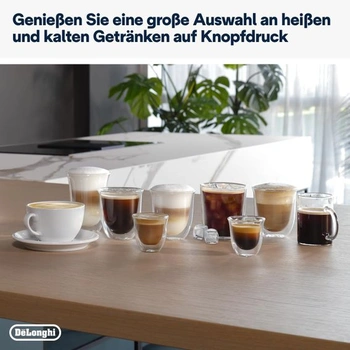 De’Longhi Magnifica Plus - Perfetto plne automatický kávovar s napeňovačom mlieka LatteCrema, 18