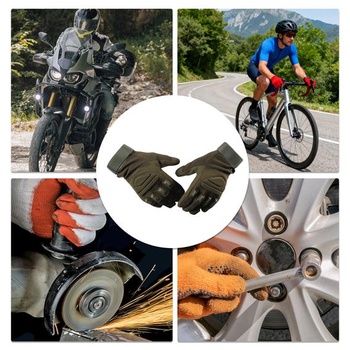 1 pár motocyklových rukavíc, celoprstové motocyklové rukavice s dotykovou obrazovkou pre horskú